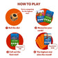 Skillmatics Trump Card Game - Rank Up Countries, Memory Game, Perfect for Boys, Girls, Kids, and Families Who Love Board Games,