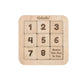 Psm100 Number Slide Wooden Puzzles  Brain Teaser Iq Game  Non Interlocked Pieces (Small), Kid