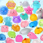 Ludilo Mochi Animal Squishies Toys 2Nd Generation Glitter Mochi Squishy 28Pcs Kawaii Mini Squishies Party Favors For Kids Stocking Stuffers Class Prizes Valentines Birthday Gifts Easter Egg Fillers