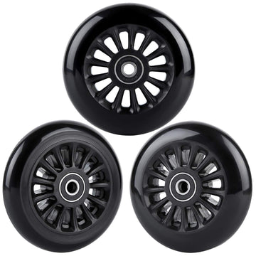 Aowesm Easy Roller Replacement Wheels W/Bearings Abec-9 For Ez Rollers Classic Drifter Junior New Twist On A Classic Scooters - 