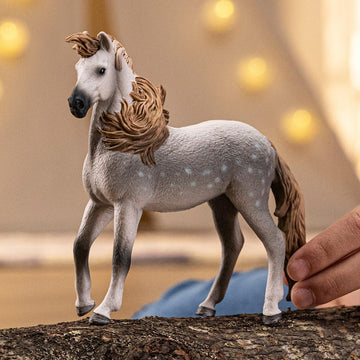 Schleich Horse Club - Andalusian Stallion - 5'' Hand-Painted Collectable, Realistic Toy Horse Figurine For Girls And Boys. Durab