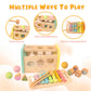 Woodenfun Hammering Pounding Toys Wooden Educational Toy Xylophone Shape Sorter, Birthday Gift For 1 2 3 Years Boys Girls Baby Toddler Kids Developmental Montessori Learning Toy (Yellow)