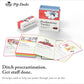 Pip Decks Productivity Tactics Card Deck, Business Tool To Improve Your Habits, Focus And Mindset For Getting Things Done, 54 Ca