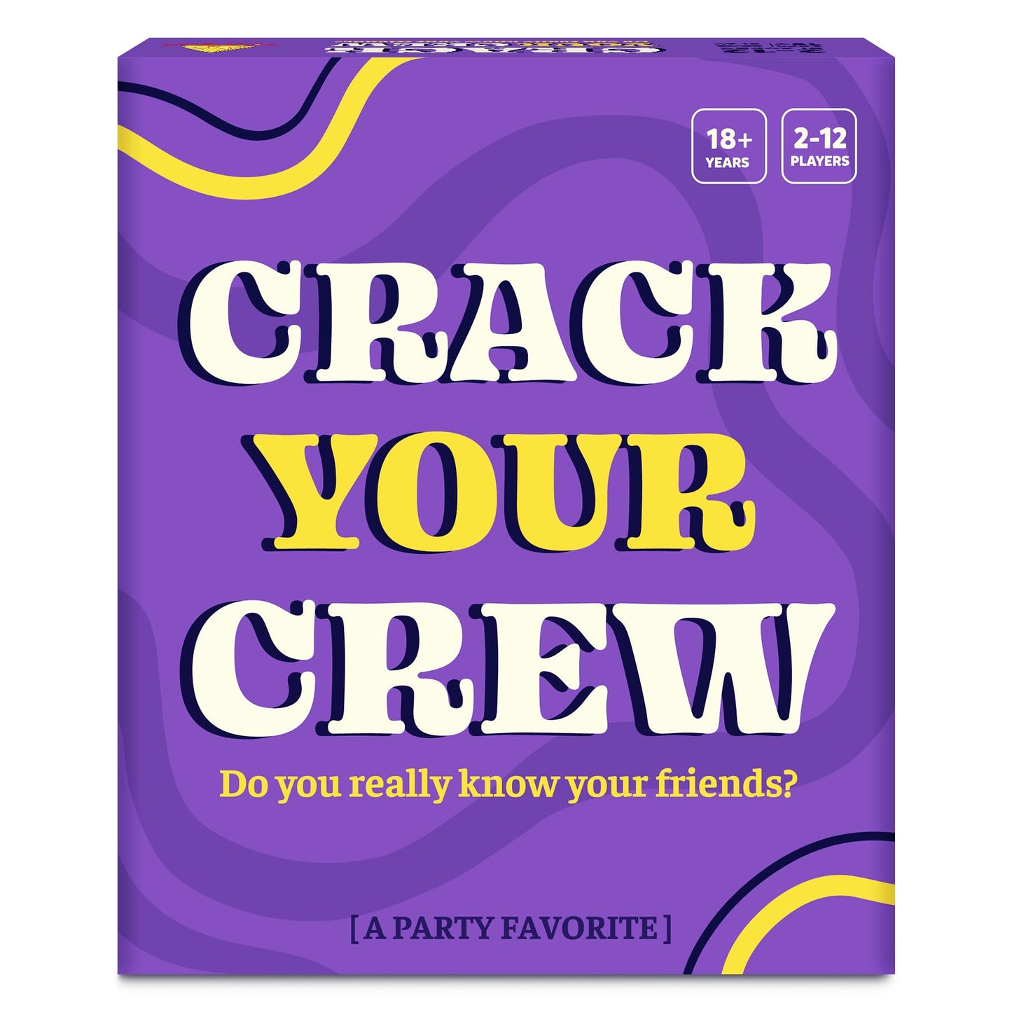 Gouda Games  Your Crew - Party Favorite Card Game for mature-themeds  Hilarious  Social  Interactive  Fun for Game Nights & Gatherings  2-12 Players  Ages 18+