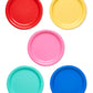 American Greetings Rainbow Party Supplies For Graduation, Birthdays And All Occasions, Multicolor Paper Dinner Plates (50-Count)