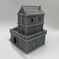 Paintable Tabletop Miniature Building Terrains Compatible with D&D and Alike RPG War Games - 18mm/28mm Scale Scenery with Mediev