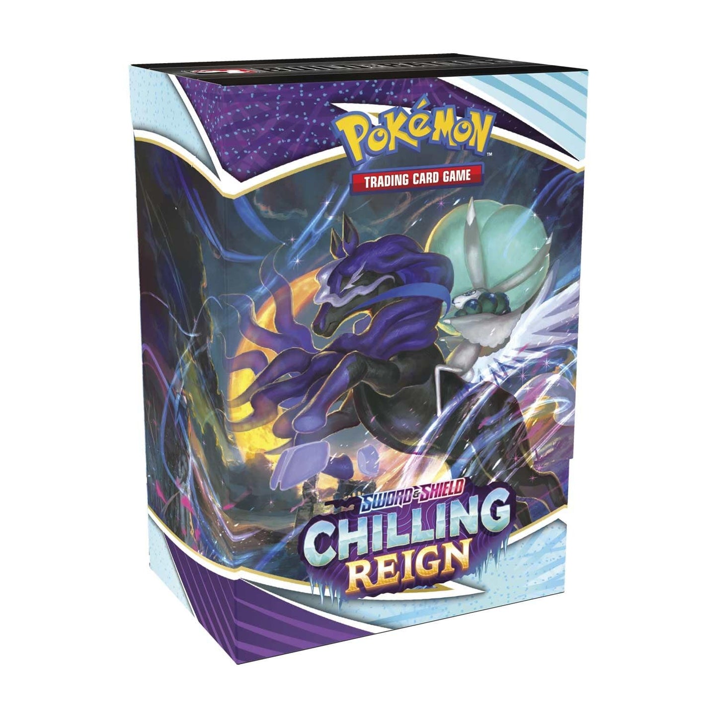 Pokemon decorative replica blade & Shield Chilling Reign Build and Battle Booster Kit