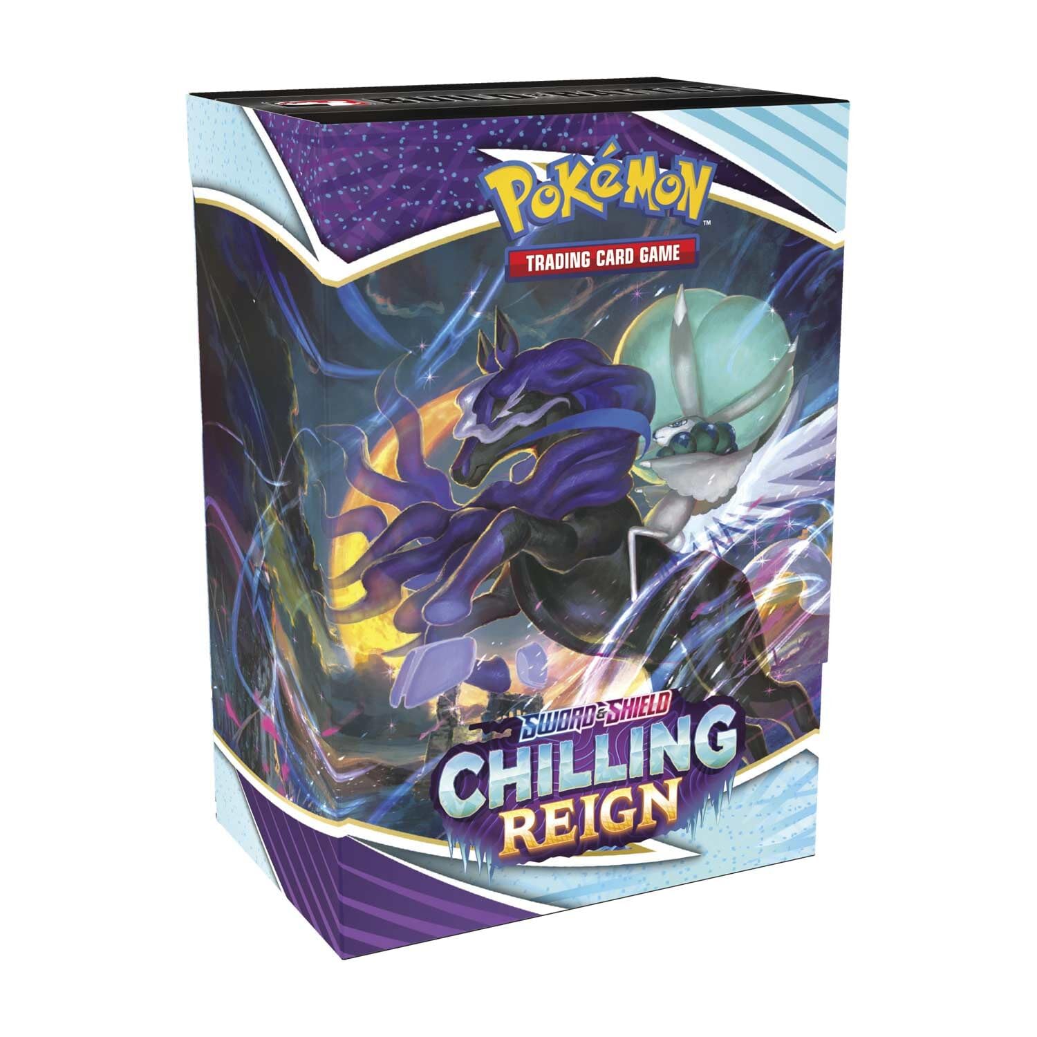 Pokemon decorative replica blade & Shield Chilling Reign Build and Battle Booster Kit