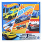 Hot Wheels 3 Pack Kids Puzzles (1X24PC, 1X 48PC, 1X100PC) , Blue