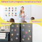 Kasfalci Magnetic Letters And Animals,52 Foam Objects,Refrigerator Fridge Magnets For Kids,Abc Magnets For Toddlers,Alphabet Lea