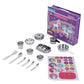 Ramson India DIY Unicorn Kitchen Set, Pack of 24 Pieces, Stainless Steel & NonToxic Material with Soft Edges, Miniature Unicorn