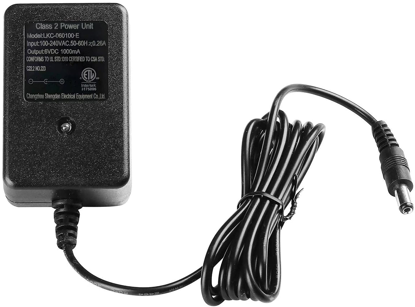 Go Store Choice 6V Battery Charger for Ride-on Toys, Model lkc-060050, Black, Compatible with Kidzone & Flybar Bumper Cars