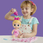 Baby Alive Shampoo Snuggle Harper Hugs Blonde Hair 11 Inch Water Baby Doll Playset, Toys For 3 Year Old Girls & Boys & Up