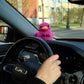 Jeep Text Logo Stuffed Animal Plush Duck Pink -Perfect Enthusiasts You'Ve Been Ducked (Pink)