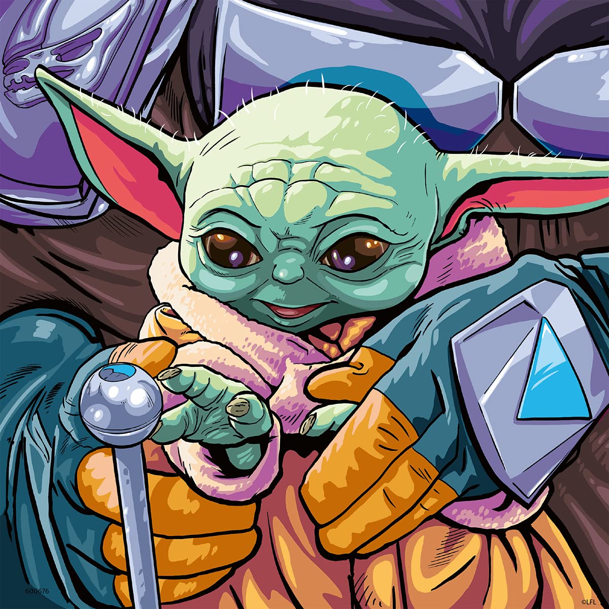 Ravensburger Star Wars The Mandalorian: Grogu Moments - 3 X 49 Piece Kids Jigsaw Puzzle Set | Unique & Interlocking Pieces | Builds Problem-Solving Skills | Fsc-Certified Materials