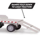 Driven by Battat - Micro Flatbed Truck - Toy Truck with Trailer & Miniature Toy Tractor For Kids Aged 3+ (2Pc)