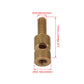 BQLZR RC Model Pushrod Linkage Stopper Adjustable D1.5mm Pushrod Connector Linkage Stoppers RC Model Airplane Replacement with S