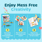 Mumaloo Craft Box For Kids - 10 Creative Arts And Crafts For Kids Ages 4-8, Fun, No Mess Educational Preschool & Homeschool Art