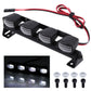 Hobbypark Rc Car Light Bar Kit 4 Leds Body Shell Roof Lights For 1/10 Rc Crawler Car Truck Accessories