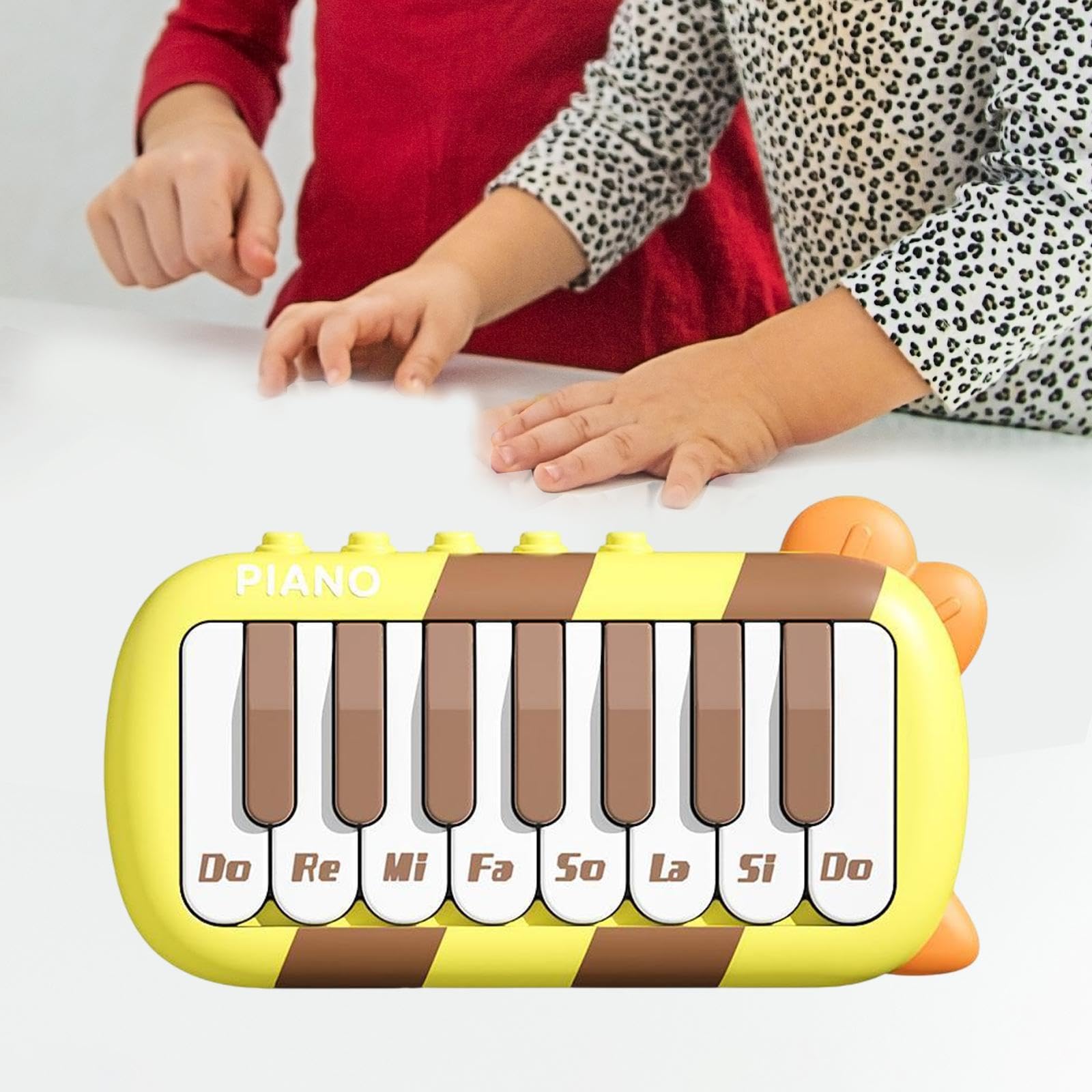 Enakshi (Label) Baby Piano Toy Early Learning Birthday Gifts Baby Musical Toy For Girls Boys Yellow|Toys & Hobbies | Educational