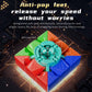 Moyu Rs3M V5 2023 Magnetic Dual Adjustment 3X3 Speed Cube, Professional 3X3 Puzzle Cube Stickerless Rs3M V5 Magnetic Master Cube (Magnetic Dual Adjustment)
