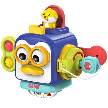 Easter Montessori Toys For 1 Year Old, Sensory Toys For Toddlers 1-3, Activity Busy Cube Travel Toys, Baby Toys Easter Basket Stuffers Gifts For 12-18 Months Toddler Learning Toys