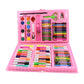 Whiskone Art Set Art Supplies Coloring Case Kit Painting & Drawing Sets For Boys Girls Gifts Toys Age 4 & Above  Mix Colors,Col