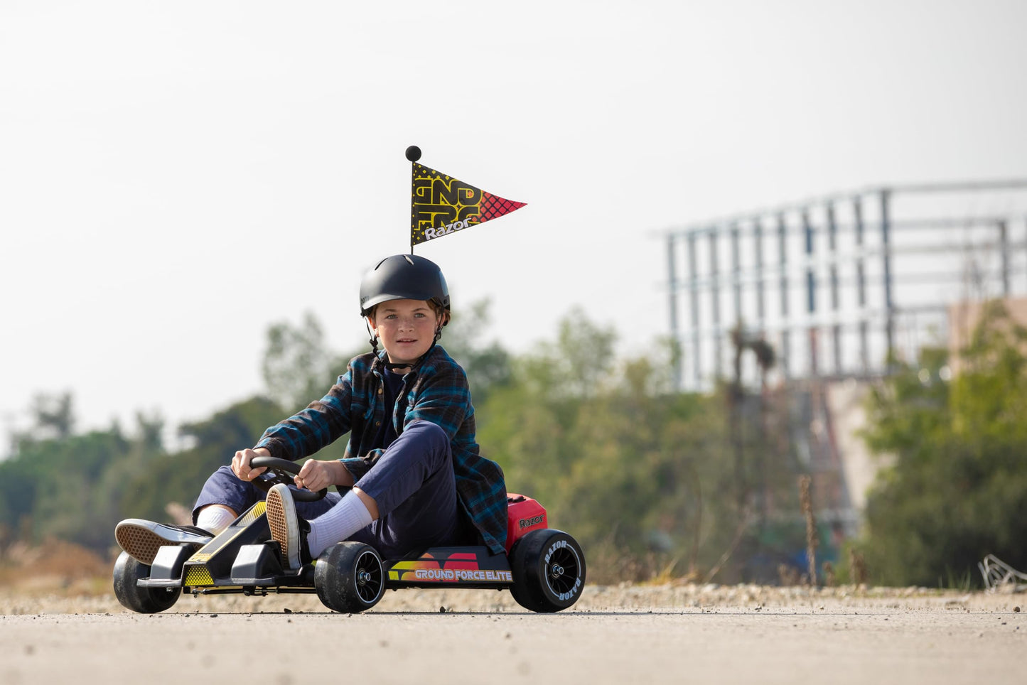 Razor Ground Force Elite - Electric Go-Kart For Ages 13+, Up To 14 Mph, Up To 40 Minutes Of Continuous Use, 350-Watt Hub-Driven