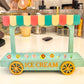 100 Pieces Mini Food for Crafts Dollhouse Mini Resin Dessert Ice Cream Donut Decor Miniature Food for Dollhouse Mini Kitchen Mic