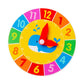 MerishoppSensory Board Toy Parts Early Education Toys For Cognition Games Unisex Clock Yellow|Baby|Toys For Baby|Developmental B