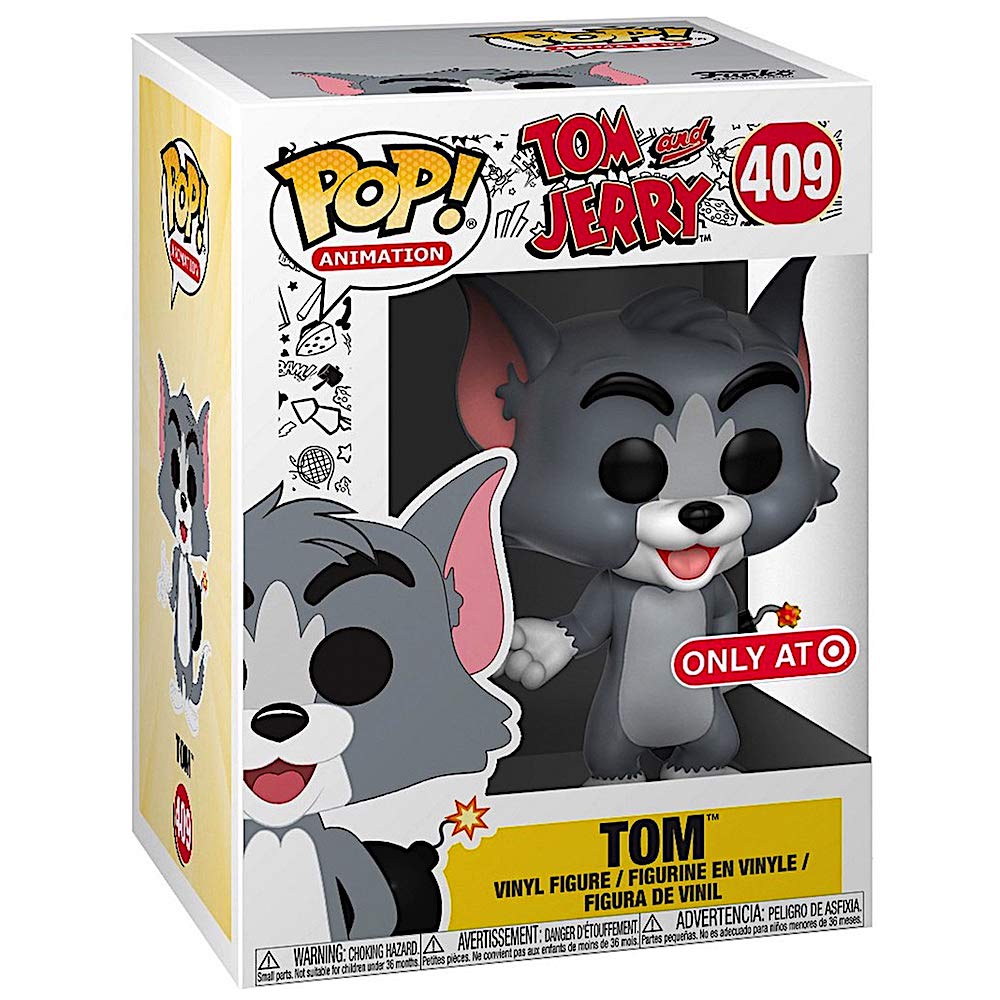 Funko Pop! Animation Tom And Jerry / Tom With Explosives (Target) Exclusive Vinyl Figure # 409