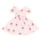 KYTE BABY Toddler Girls Twirl Dress - Ultra Soft Rayon Made from Bamboo, Breathable & Lighweight, Comfortable Everyday Play Dres