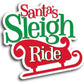 Santa's Sleigh Ride Educational Board Game - Red Plastic Christmas Fun