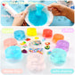 Jelly Cube Clear Slime Kit 9 Pack For Kids, Crunchy Slime, Stress Relief Toy, Party Favors For Girl Boys 6 7 8 9 10 11 12