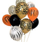 Atpata Funky Paw Print 10Inch Latex Balloons For Pet Dog/Cat Birthday Party Decorations (Jungle Safari)
