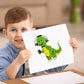 24 Sheets Make A Face Dino Stickers For Kids Make Your Own Dinosaur Stickers Dino Birthday Goodie Bags Stuffer Children Dinosaur Party Favors Exchange Gifts