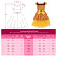 ReliBeauty Giraffe Costume Kids Jungle Party Animal Costume Girls Halloween Animal Fancy Dress with Tail,6-7/130
