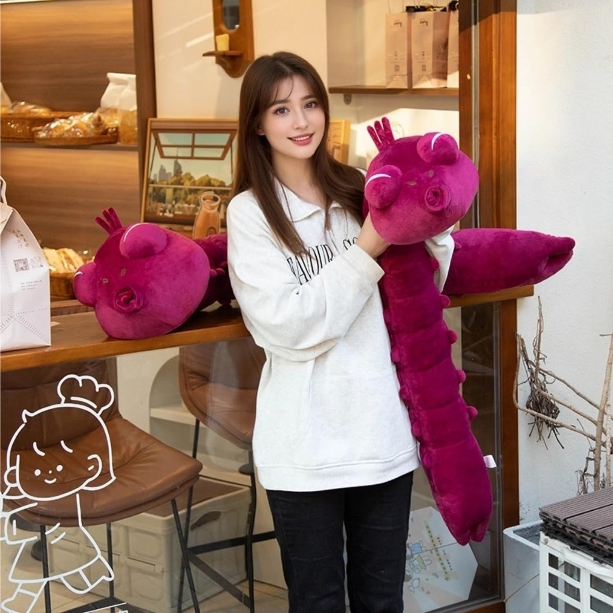 Volrath Jujutsu Toji Cursed Sprite Plush Doll - Purple, 130CM/51.3IN, PP Cotton