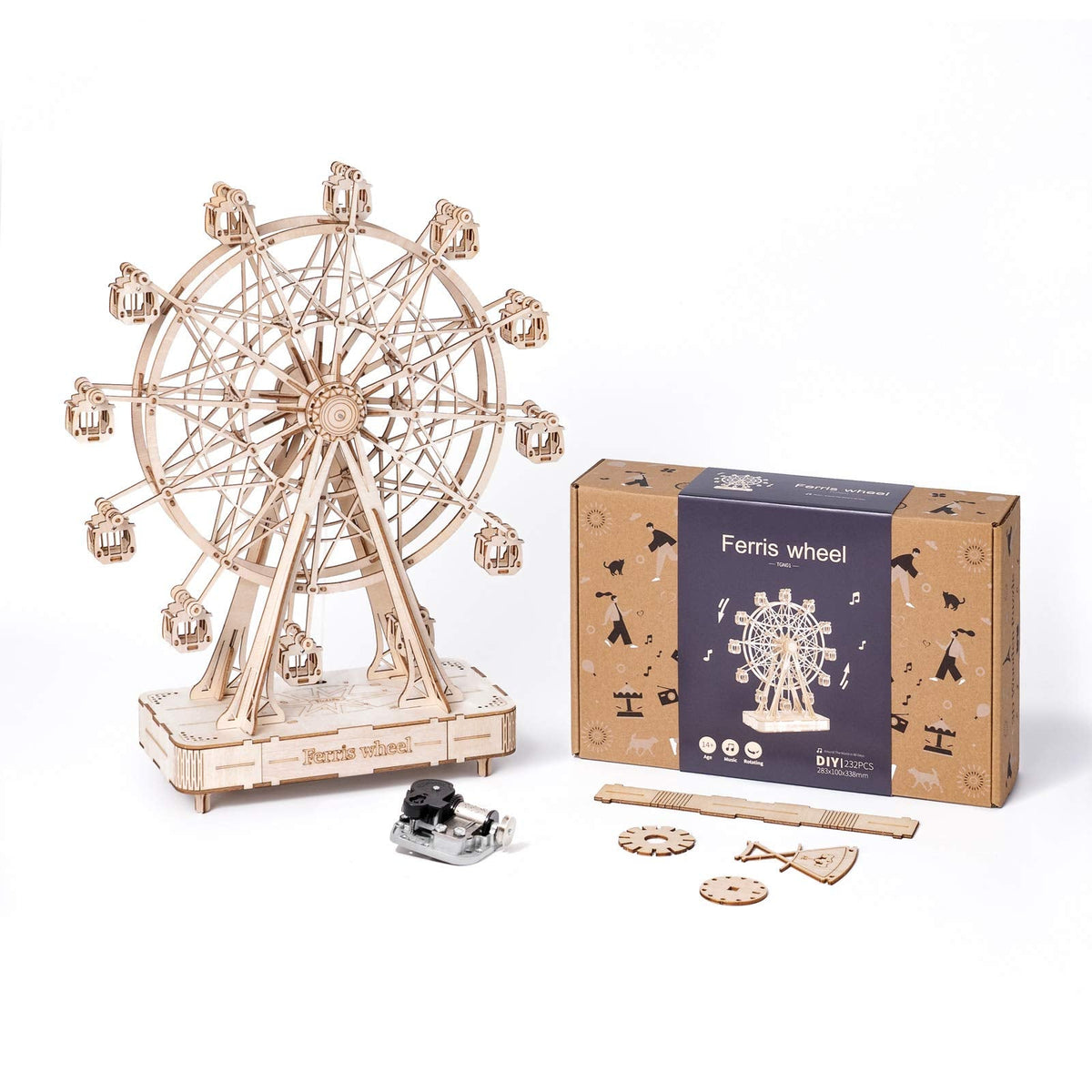 3D Musical Ferris Wheel Puzzle