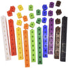 Childcraft Linking Cube Set, 3/4 Inches, Assorted Colors, Set Of 100 - 264681