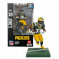 Imports Dragon - Nfl - Aaron Jones (Green Bay Packers) Chase 6' Figure Series 1, Multicolor (Id34899)
