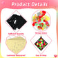 Qyeahkj 36 Set Jewel Suncatchers Crafts for Kids DIY Diamond Window Tissue Paper Craft Kit Jewel Hanging Decor for Summer School
