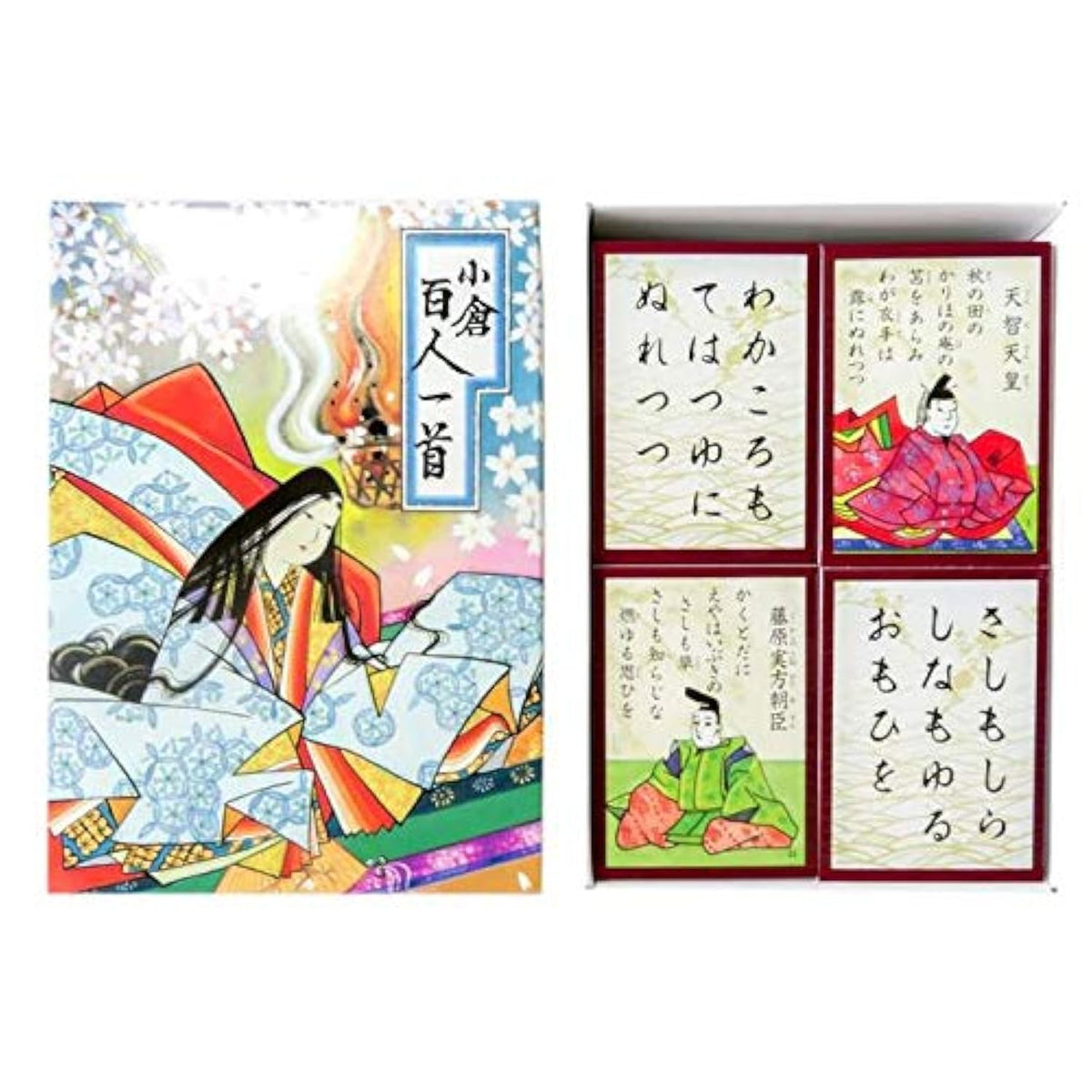 Cocobitplus Karuta : Ogura Hyakuninisshu Traditional Japanese Card Matching Game