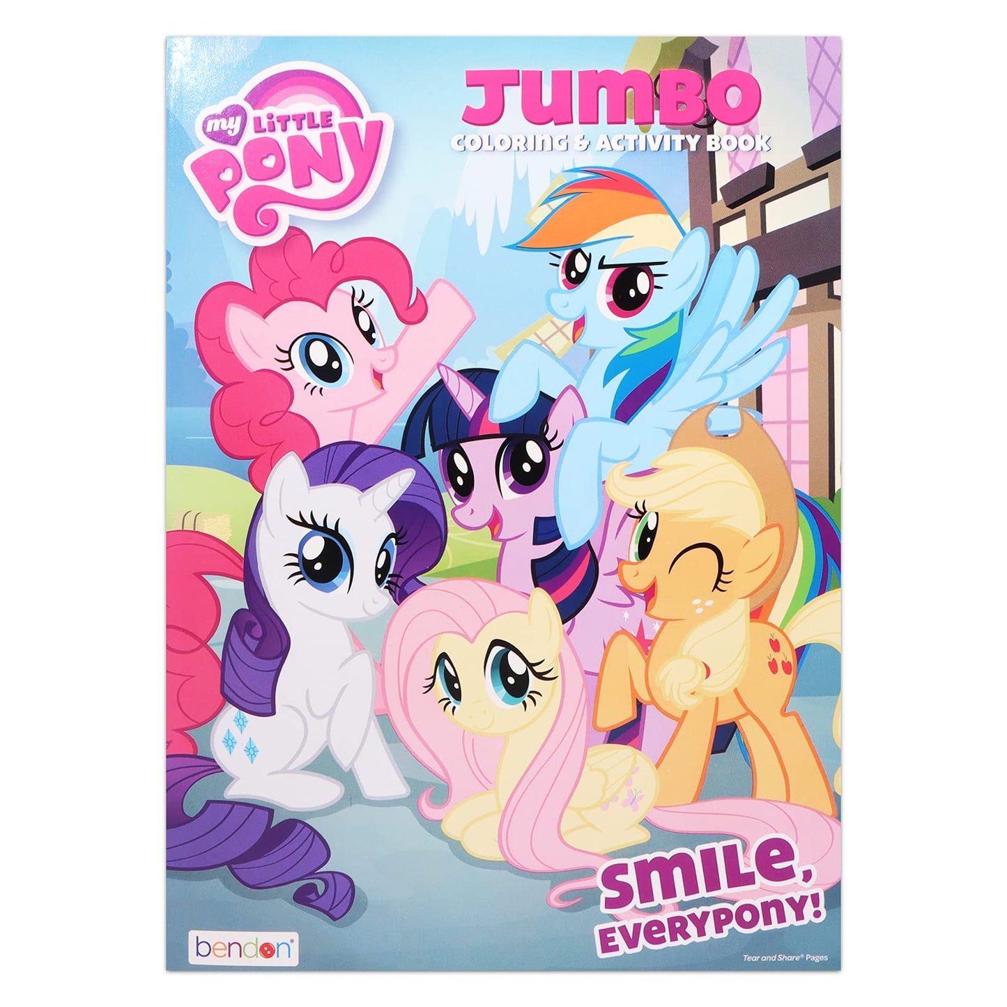 My Little Pony Coloring Book Super Set - Bundle with 4 My Little Pony Books Filled with Games, Puzzles, Stickers and Coloring Ac