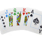 Copag 4-Color Legacy Design 100% Plastic Playing Cards, Bridge Size (Narrow) Jumbo Index Red/Blue Double Deck Set…