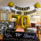 Number 7 Balloon 40 Inch Gold Seven Birthday Decorations, 7 17 27 70 Year Old Balloon, Mylar Foil Balloon Number For Engagement,
