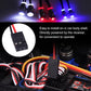 Hobbypark 6 Led Rc Light Kit Headlights Taillight Leds For Traxxas Slash Rustler Arrma Axial Scx10 Redcat Rc4Wd Hpi Truck Tamiya