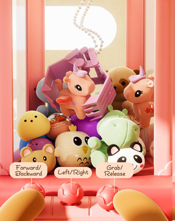 Kakamelon Claw Machine For Kids And Adults With Mini Prizes|Toys For Ages 8-13 Girls|Candy Machine Birthday Gifts For 6 7 9 10 1