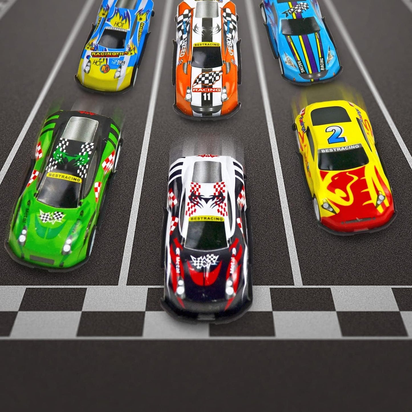 Vileafy Mini Race Cars - 30 Pack Pull Back Toys for Kids, Ideal for Classroom Prizes and Party Favors, Model VL-Race31