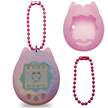 Silicone Cover Case For Tamagotchi Original, Protective Sleeve Skin For Original Tamagotchi Digital Pet Accessories(Only Case)(Purple)